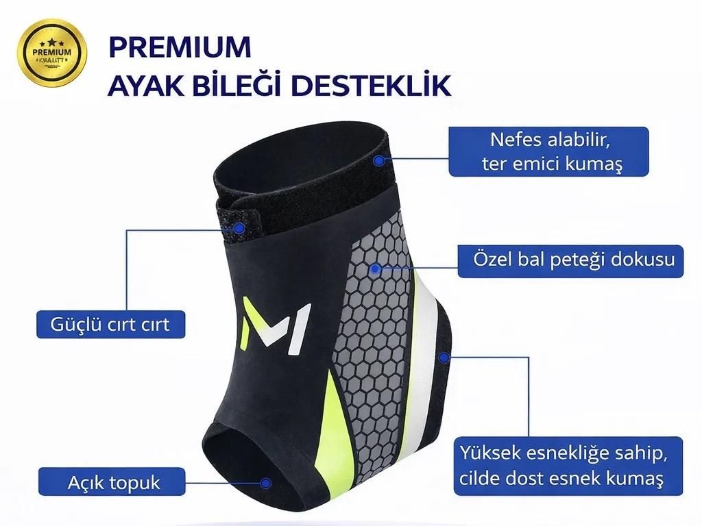 MasajHissi™ Ayak Bileği Destek Bandı
