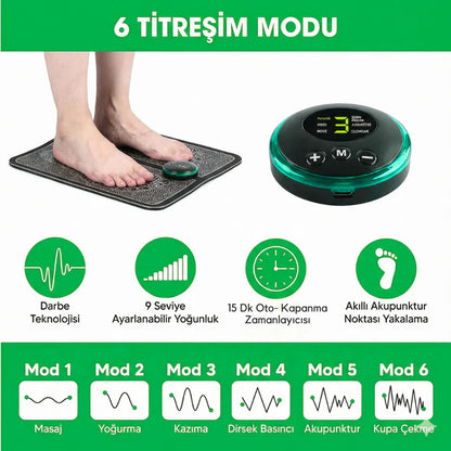 Ayak Ağrılarını Hafifleten - EMS Ayak Masaj Matı