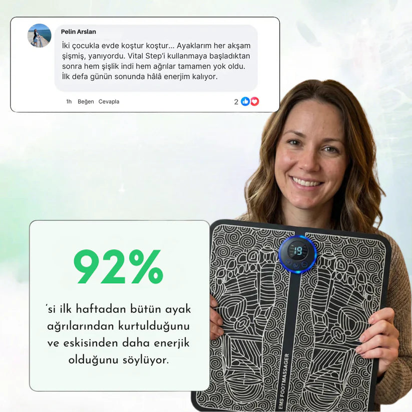 Ayak Ağrılarını Hafifleten - EMS Ayak Masaj Matı