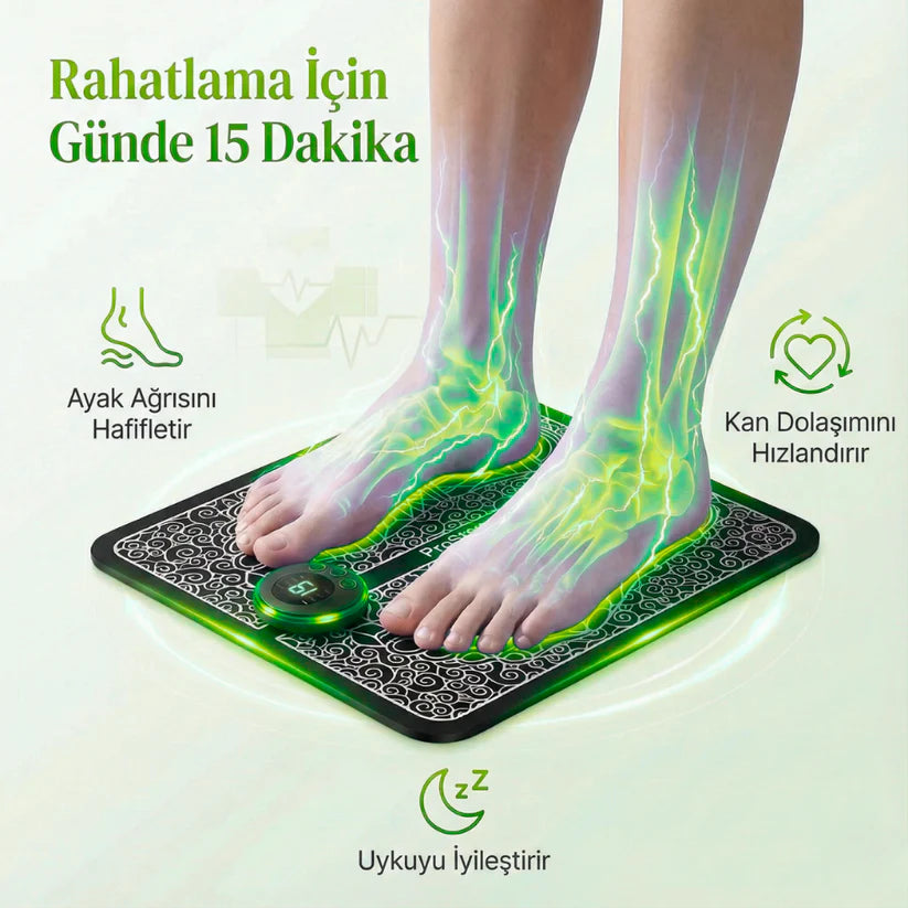Ayak Ağrılarını Hafifleten - EMS Ayak Masaj Matı
