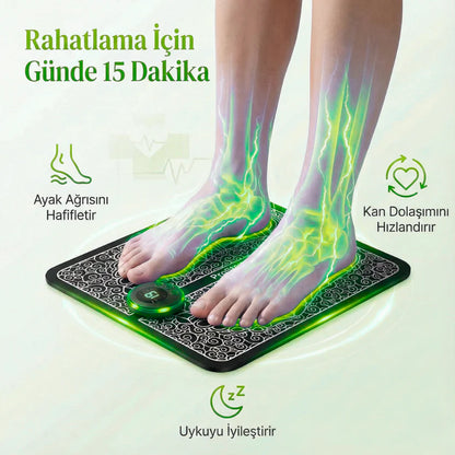Ayak Ağrılarını Hafifleten - EMS Ayak Masaj Matı