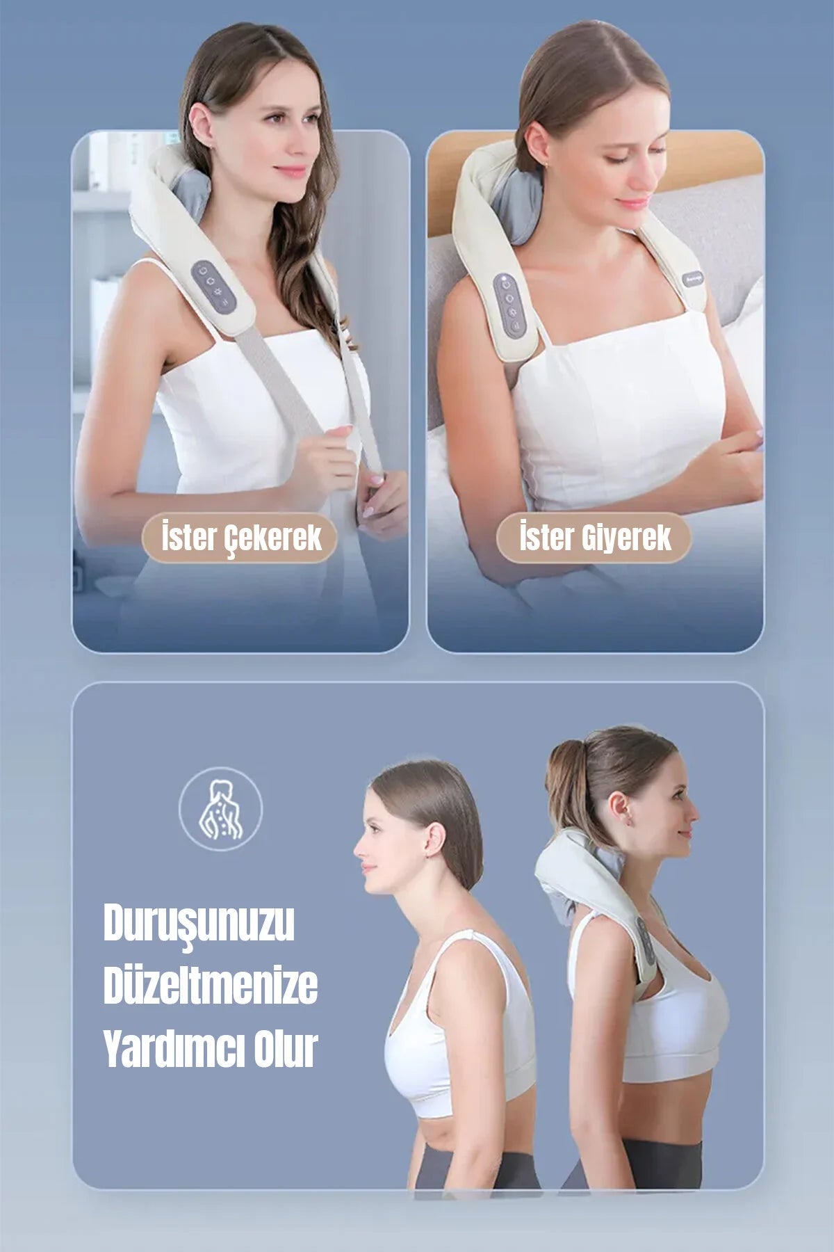 Rahatlatıcı Isıtmalı Masaj Aleti™